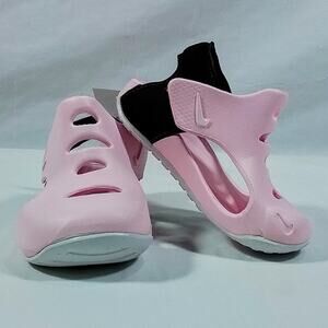 Nike Sunray Protect 3 Toddler Sandals- 10-Pink Foam/White-Black-NWOB